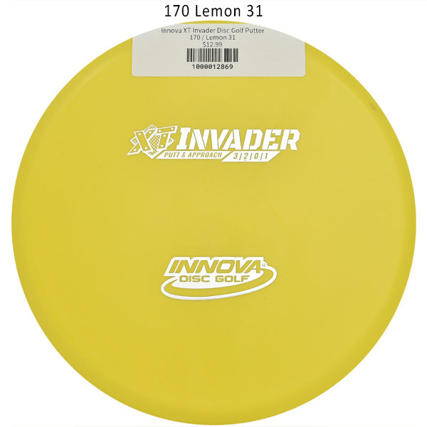 innova-xt-invader-disc-golf-putter 170 Lemon 31