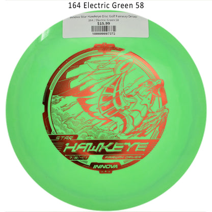 innova-star-hawkeye-disc-golf-fairway-driver 164 Electric Green 58