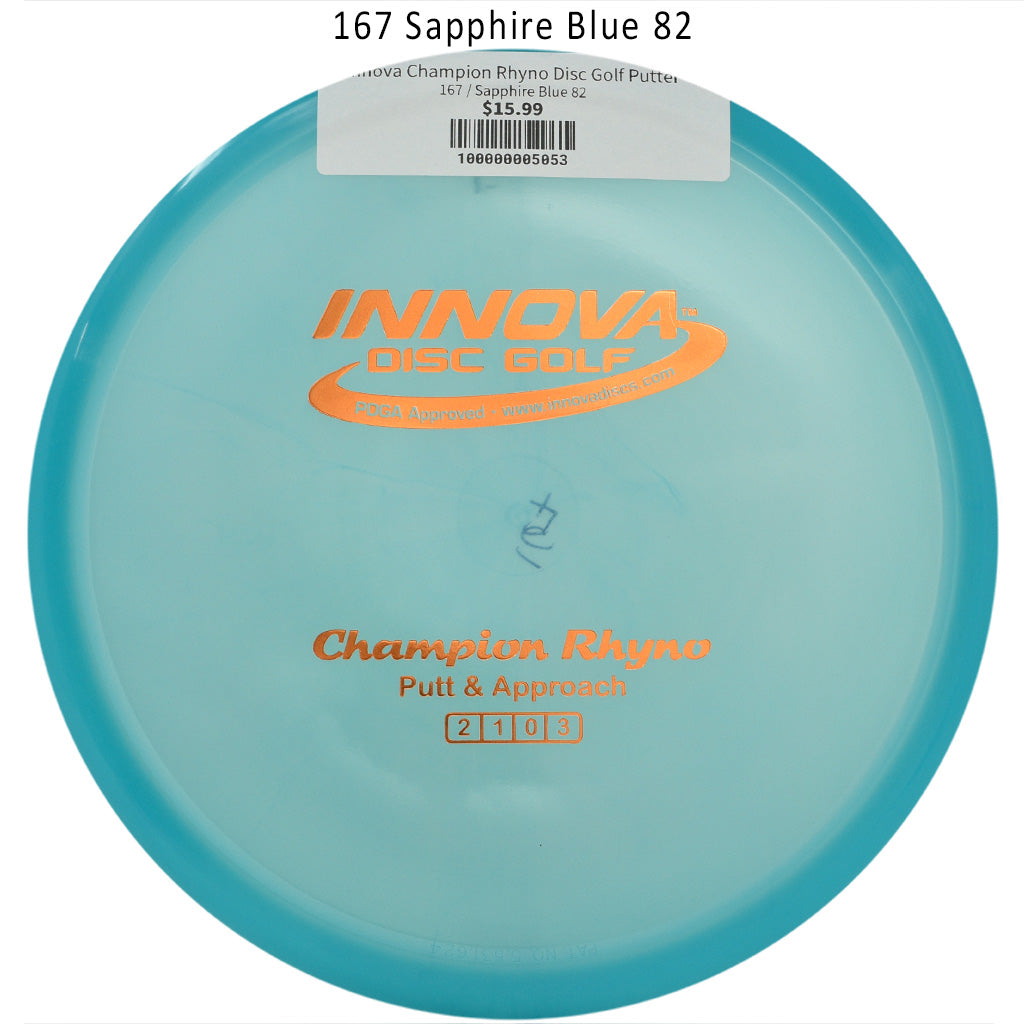 innova-champion-rhyno-disc-golf-putter 167 Sapphire Blue 82 