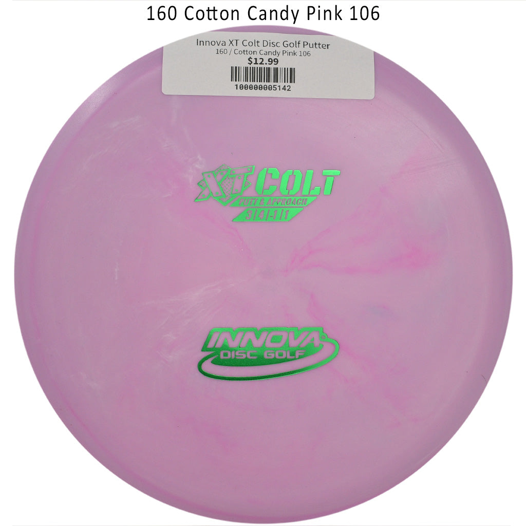 innova-xt-colt-disc-golf-putter 160 Cotton Candy Pink 106 