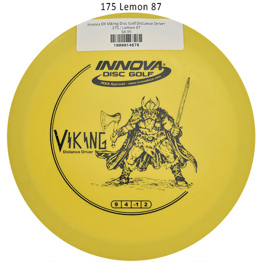 innova-dx-viking-disc-golf-distance-driver 175 Lemon 87