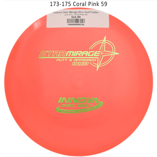 innova-star-mirage-disc-golf-putter 173-175 Coral Pink 59