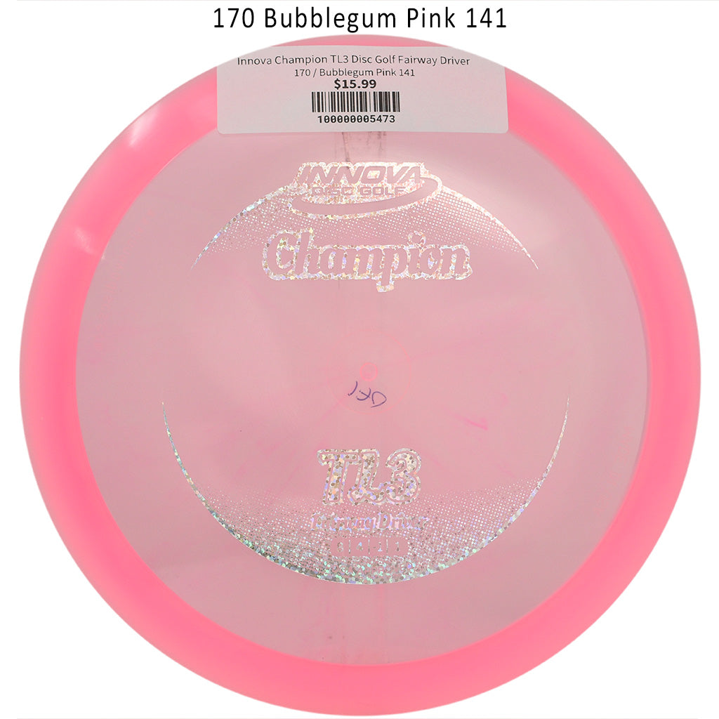 innova-champion-tl3-disc-golf-fairway-driver 170 Bubblegum Pink 141