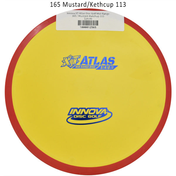 innova-xt-atlas-disc-golf-mid-range 165 Mustard-Ketchup 113