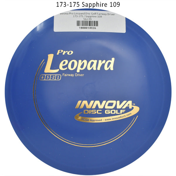 innova-pro-leopard-disc-golf-fairway-driver 173-175 Sapphire 109 