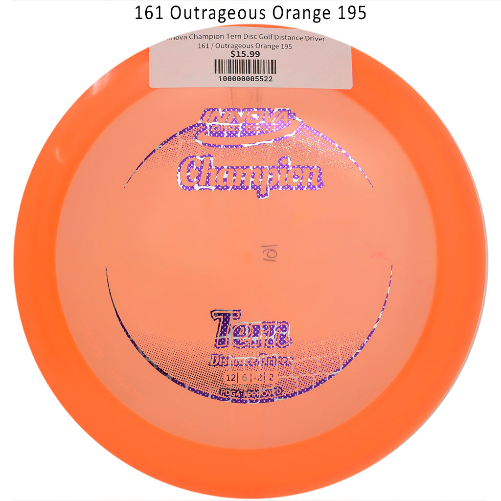 innova-champion-tern-disc-golf-distance-driver 161 Outrageous Orange 195