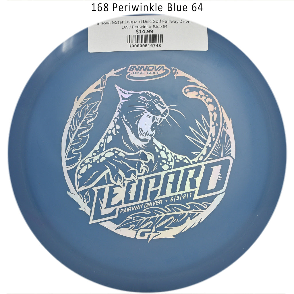 innova-gstar-leopard-disc-golf-fairway-driver 169 Periwinkle Blue 64 