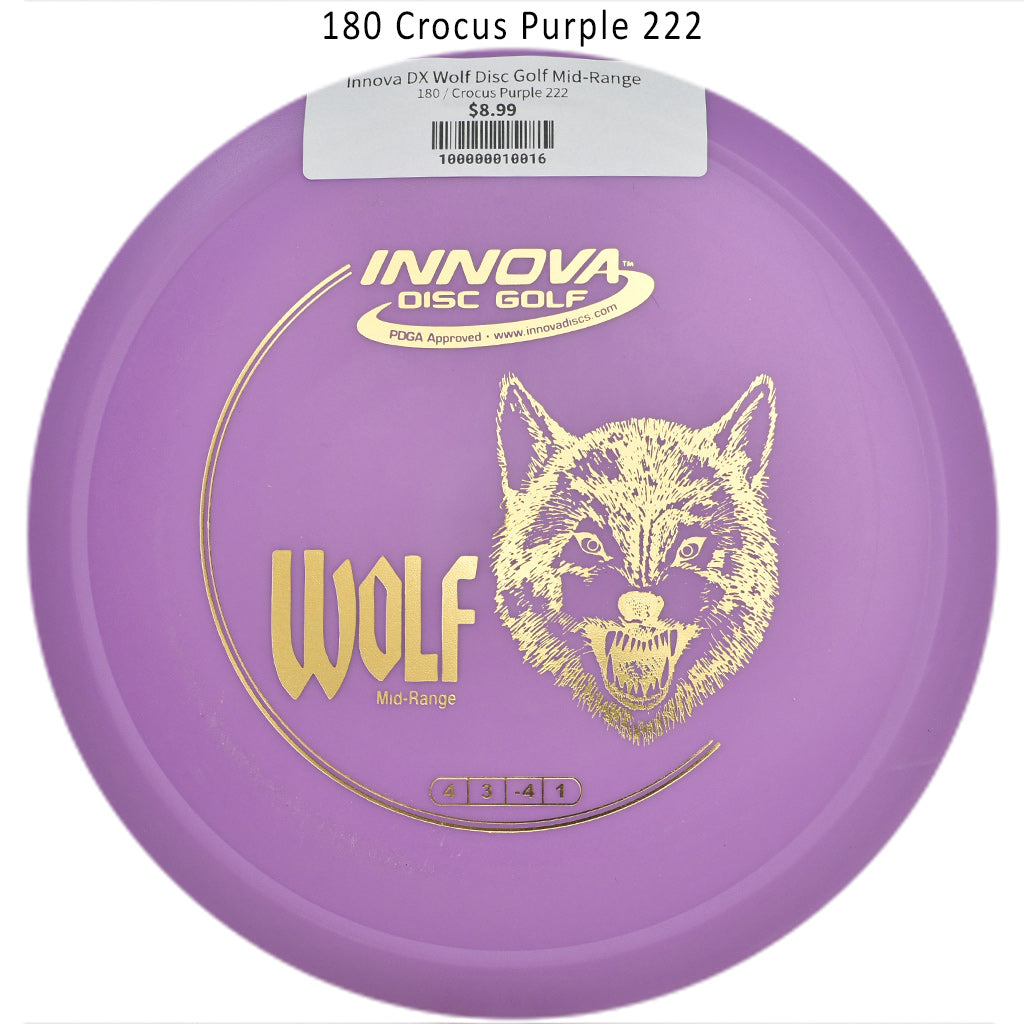 innova-dx-wolf-disc-golf-mid-range 180 Crocus Purple 222 