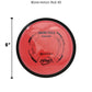 mvp-neutron-tesla-macro-disc-golf-mini-marker Watermelon Red 40 