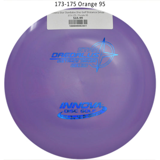 innova-star-daedalus-disc-golf-distance-driver 173-175 Purple 95 