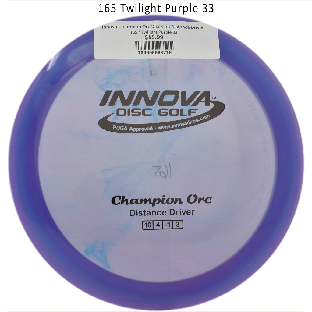 innova-champion-orc-disc-golf-distance-driver 165 Twilight Purple 33