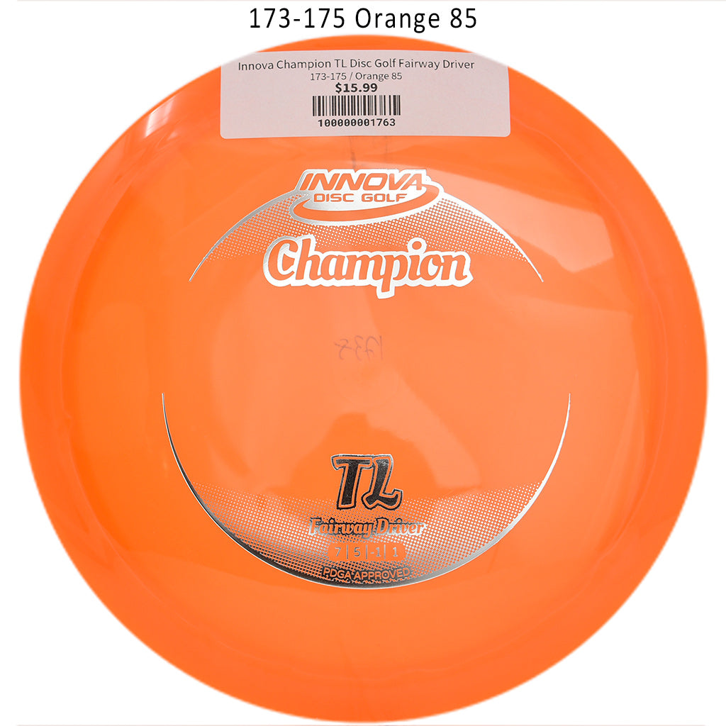 innova-champion-tl-disc-golf-fairway-driver 173-175 Orange 85 