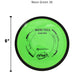 mvp-neutron-tesla-macro-disc-golf-mini-marker Neon Green 36 