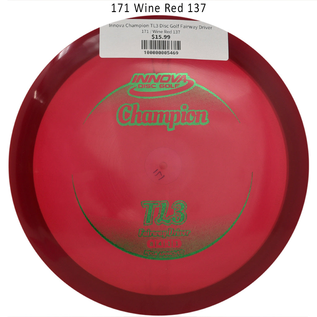 innova-champion-tl3-disc-golf-fairway-driver 171 Wine Red 137