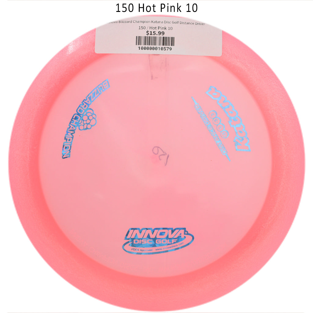 innova-blizzard-champion-katana-disc-golf-distance-driver 150 Hot Pink 10 