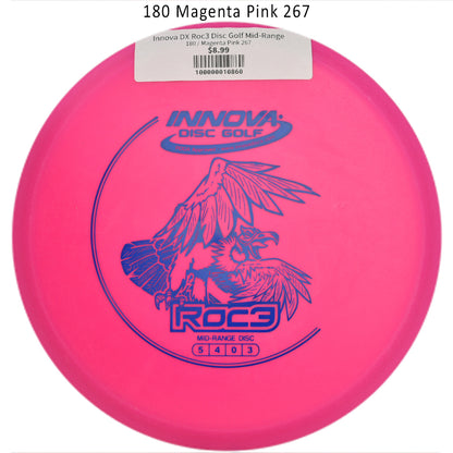 innova-dx-roc3-disc-golf-mid-range 180 Magenta Pink 267 