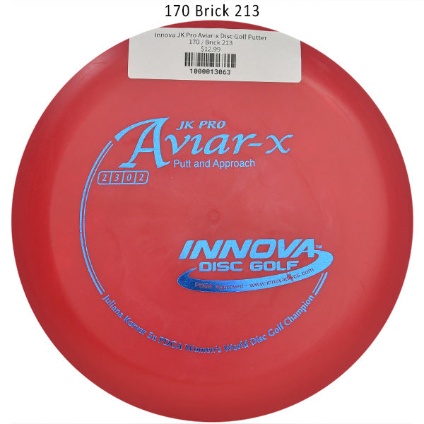 innova-jk-pro-aviar-x-disc-golf-putter 170 Brick 213