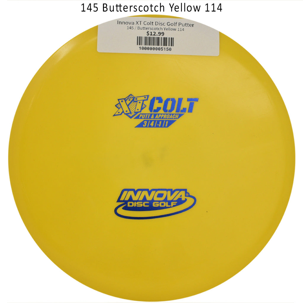 innova-xt-colt-disc-golf-putter 145 Butterscotch Yellow 114 