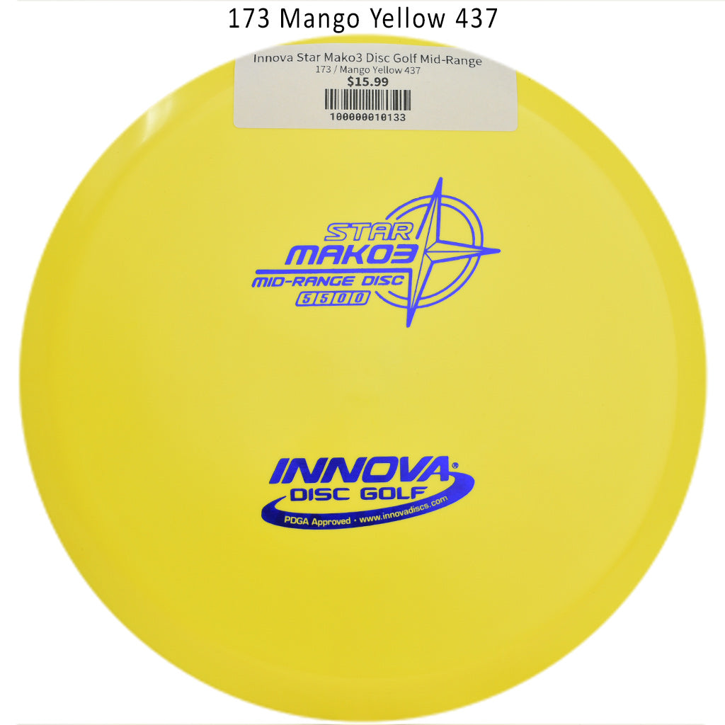 innova-star-mako3-disc-golf-mid-range 173 Mango Yellow 437