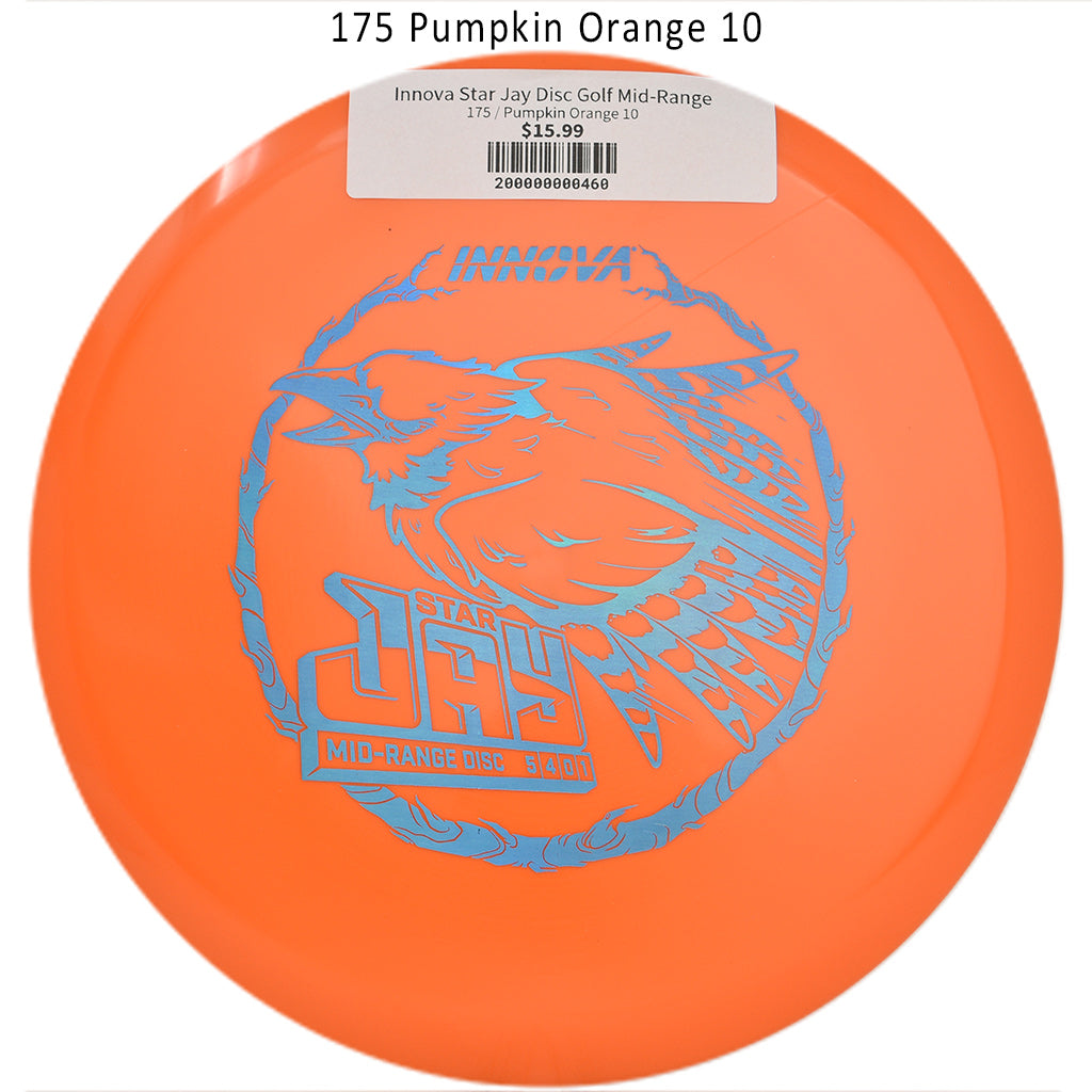 innova-star-jay-disc-golf-mid-range 175 Pumpkin Orange 10 