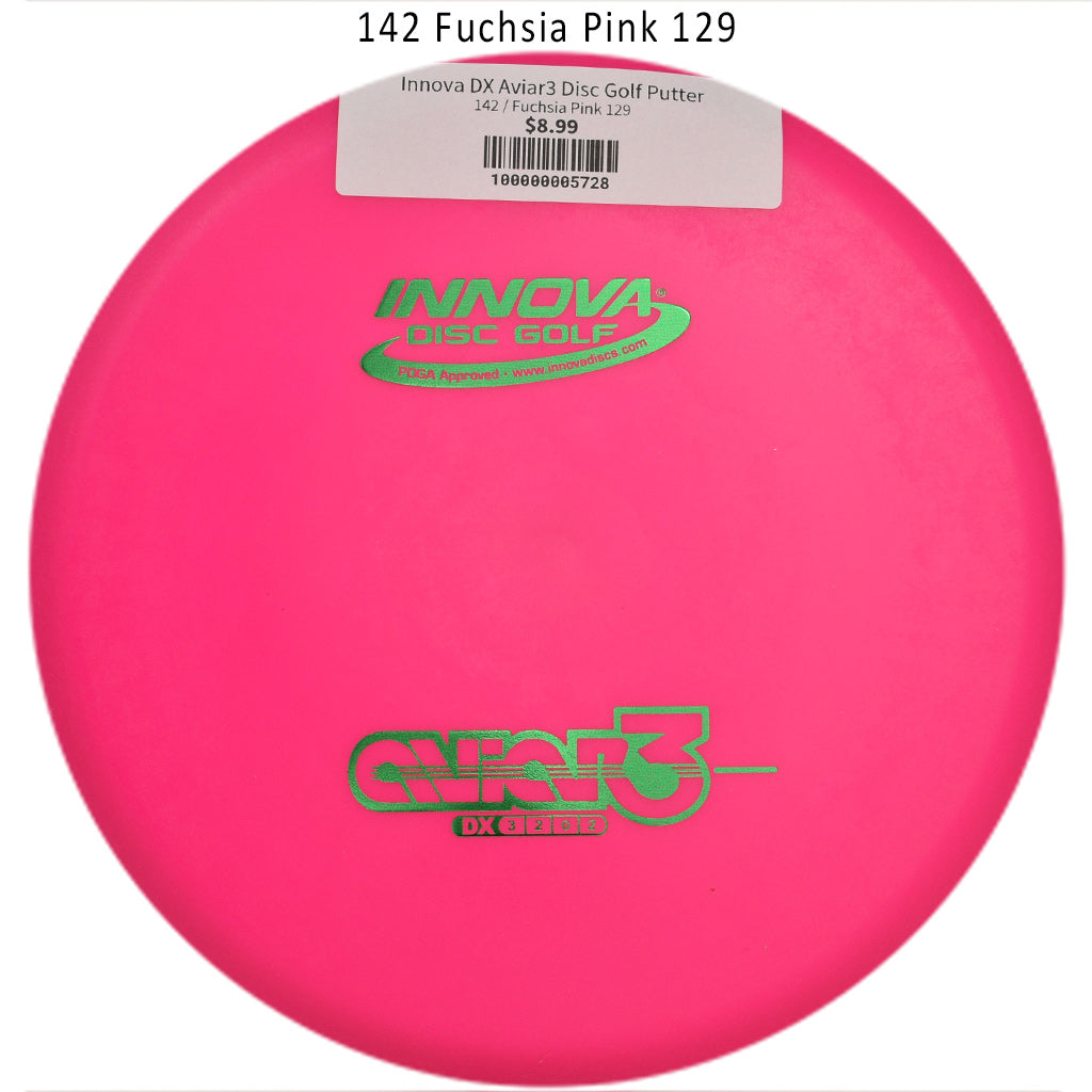 innova-dx-aviar3-disc-golf-putter 142 Fuchsia Pink 129 