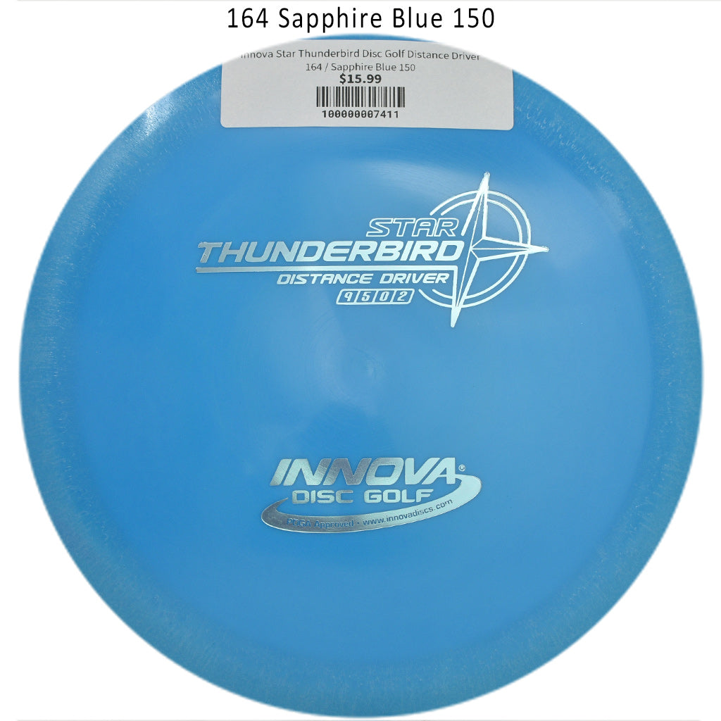 innova-star-thunderbird-disc-golf-distance-driver 164 Sapphire Blue 150