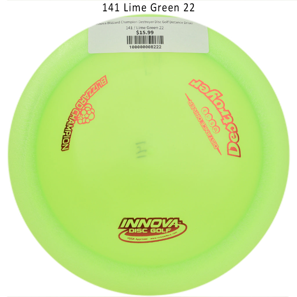 innova-blizzard-champion-destroyer-disc-golf-distance-driver 141 Lime Green 22