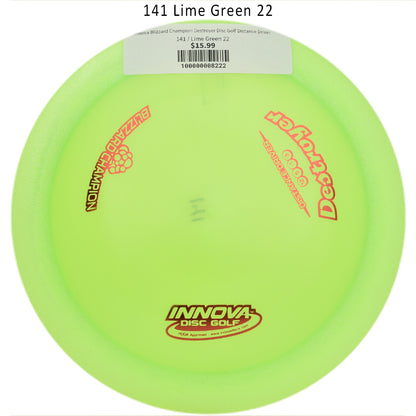 innova-blizzard-champion-destroyer-disc-golf-distance-driver 141 Lime Green 22