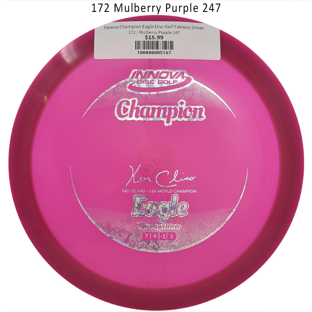 innova-champion-eagle-disc-golf-fairway-driver 172 Mulberry Purple 247 