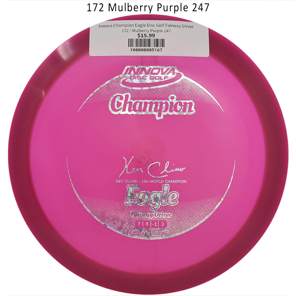 innova-champion-eagle-disc-golf-fairway-driver 172 Mulberry Purple 247