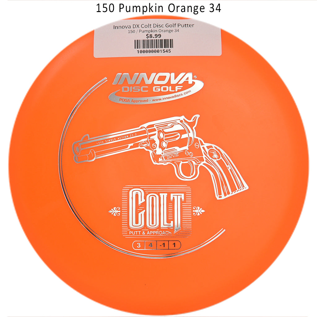 innova-dx-colt-disc-golf-putter 150 Pumpkin Orange 34