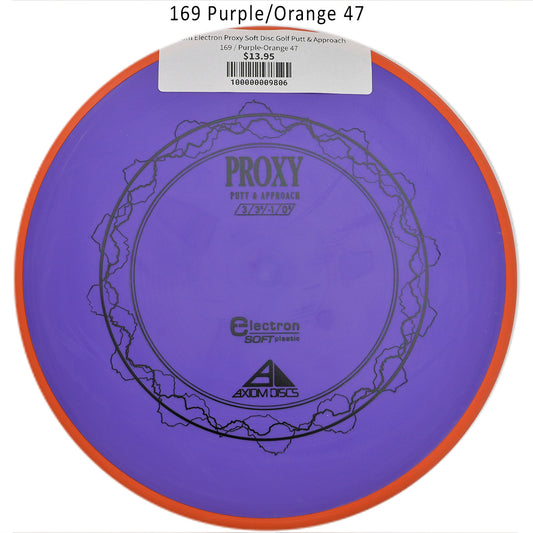 axiom-electron-proxy-soft-disc-golf-putt-approach 169 Purple-Orange 47