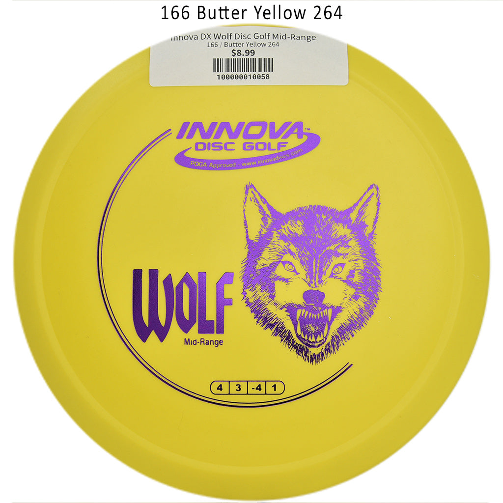 innova-dx-wolf-disc-golf-mid-range 166 Butter Yellow 264 