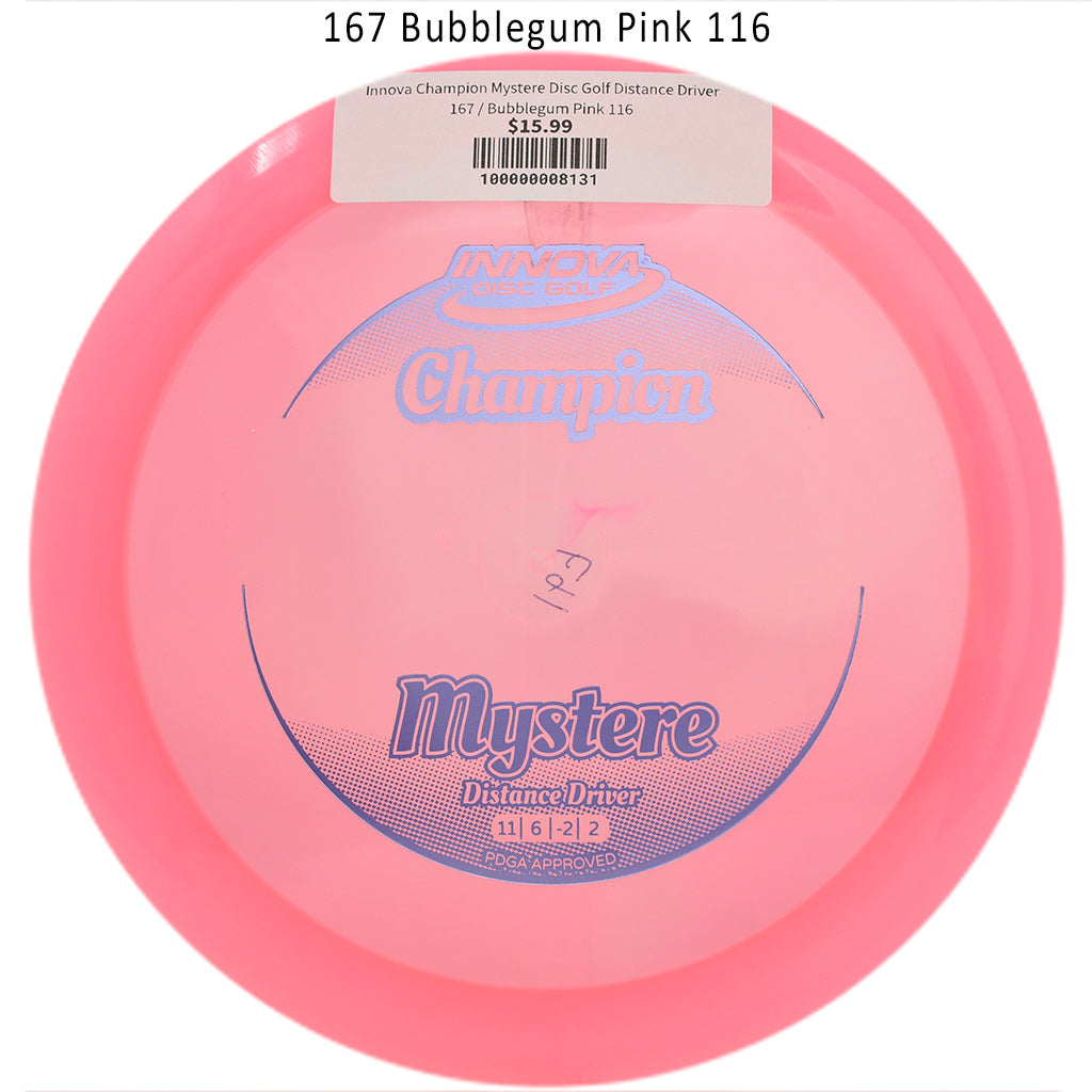 innova-champion-mystere-disc-golf-distance-driver 167 Bubblegum Pink 116