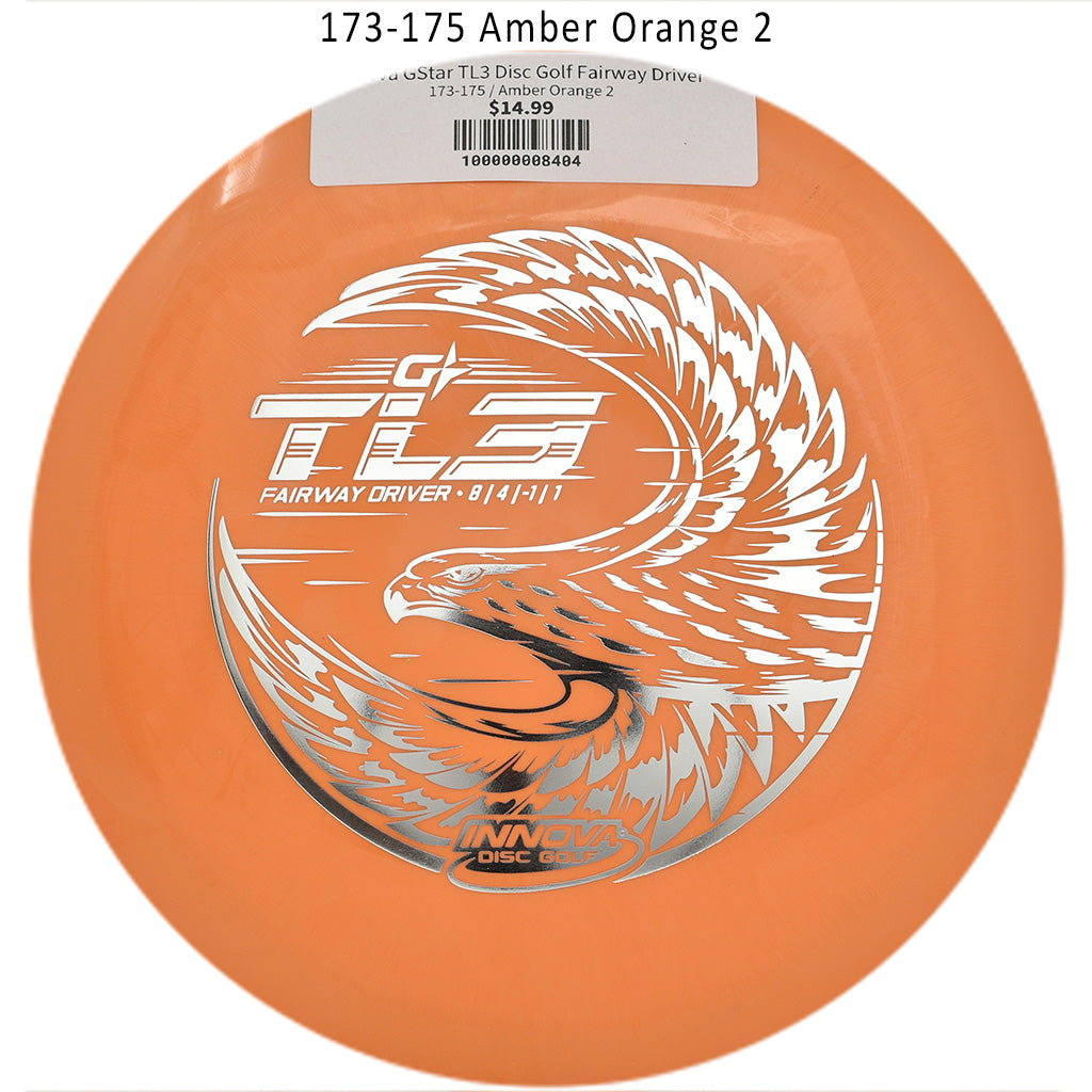 innova-gstar-tl3-disc-golf-fairway-driver 173-175 Amber Orange 2