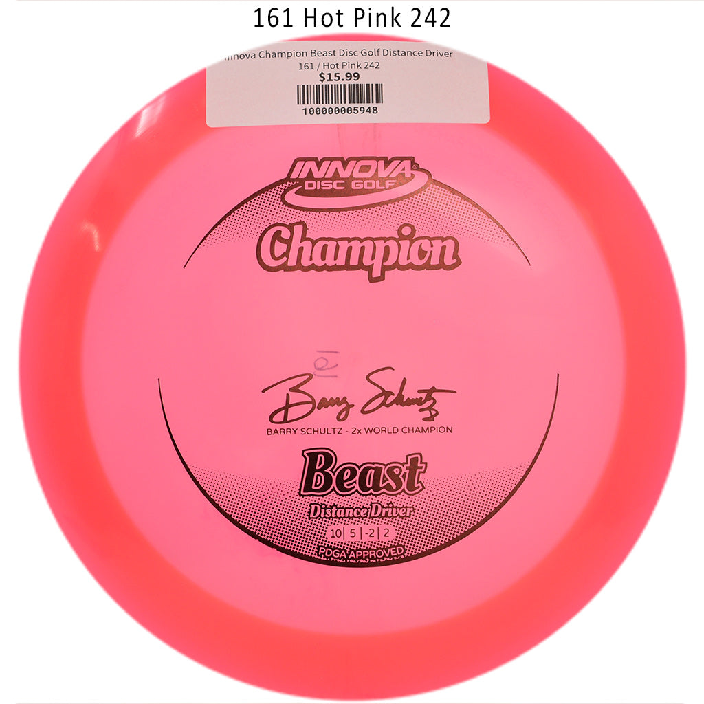 innova-champion-beast-disc-golf-distance-driver 161 Hot Pink 242