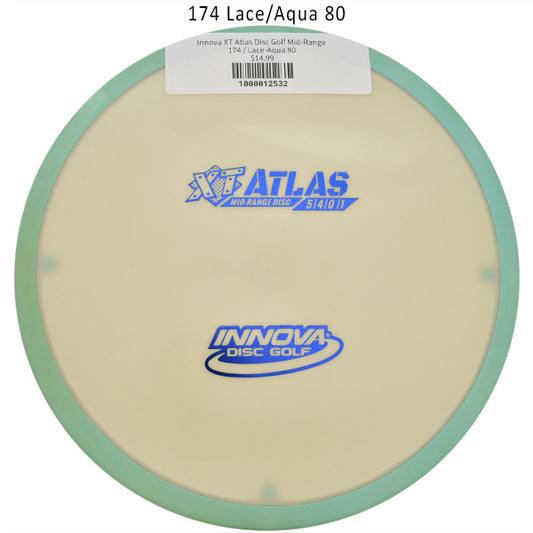 innova-xt-atlas-disc-golf-mid-range 174 Lace-Aqua 80