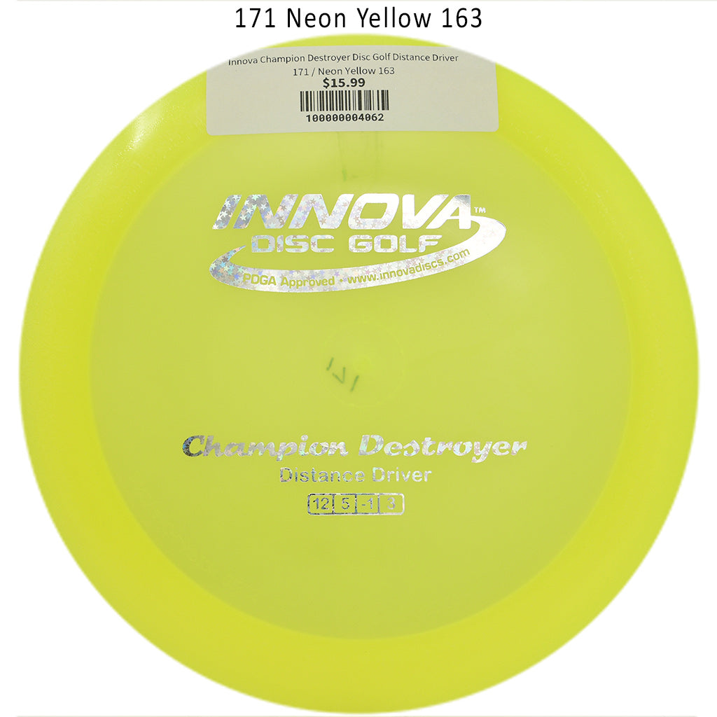 innova-champion-destroyer-disc-golf-distance-driver 171 Neon Yellow 163