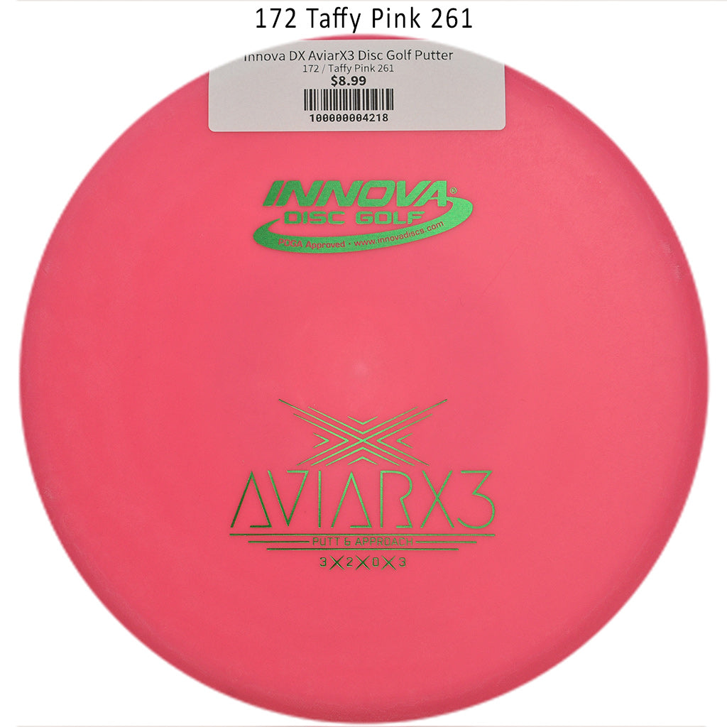 innova-dx-aviarx3-disc-golf-putter 172 Taffy Pink 261