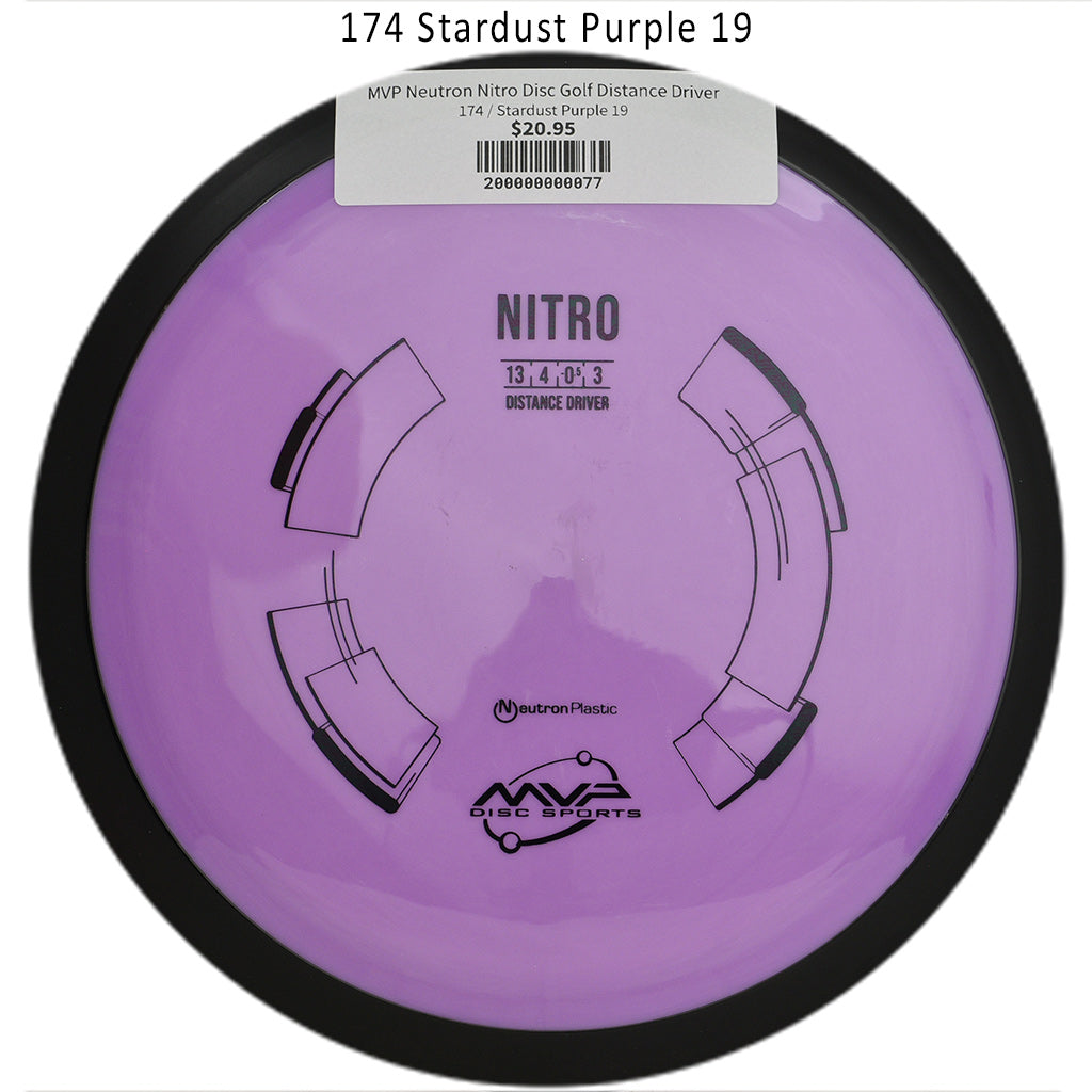 mvp-neutron-nitro-disc-golf-distance-driver 174 Stardust Purple 19 