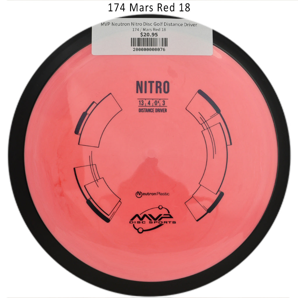 mvp-neutron-nitro-disc-golf-distance-driver 174 Mars Red 18 