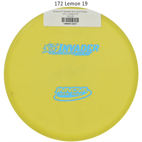 innova-xt-invader-disc-golf-putter 172 Lemon 19