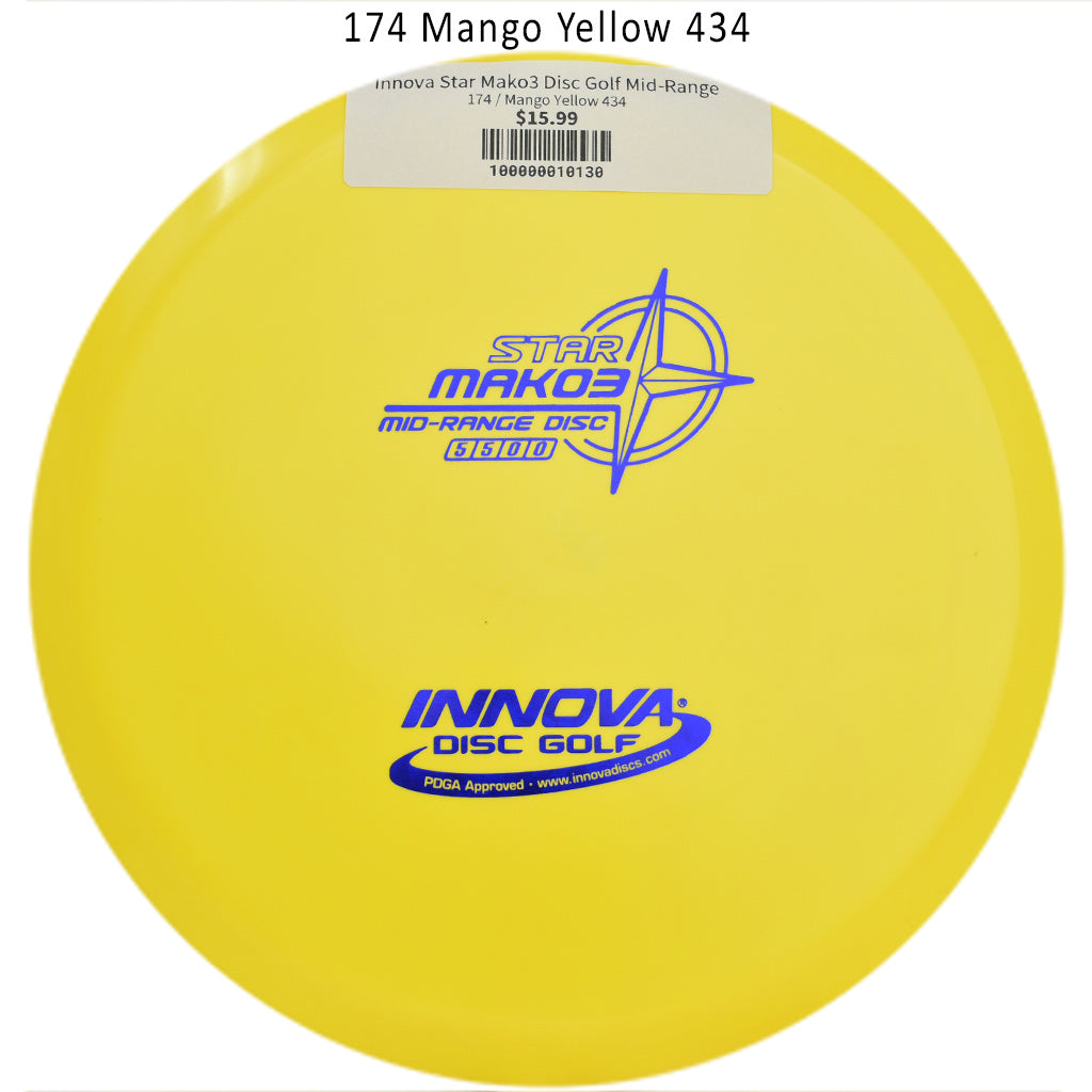 innova-star-mako3-disc-golf-mid-range 174 Mango Yellow 434