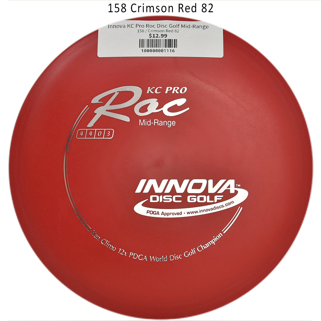 innova-kc-pro-roc-disc-golf-mid-range 160 Crimson Red 82