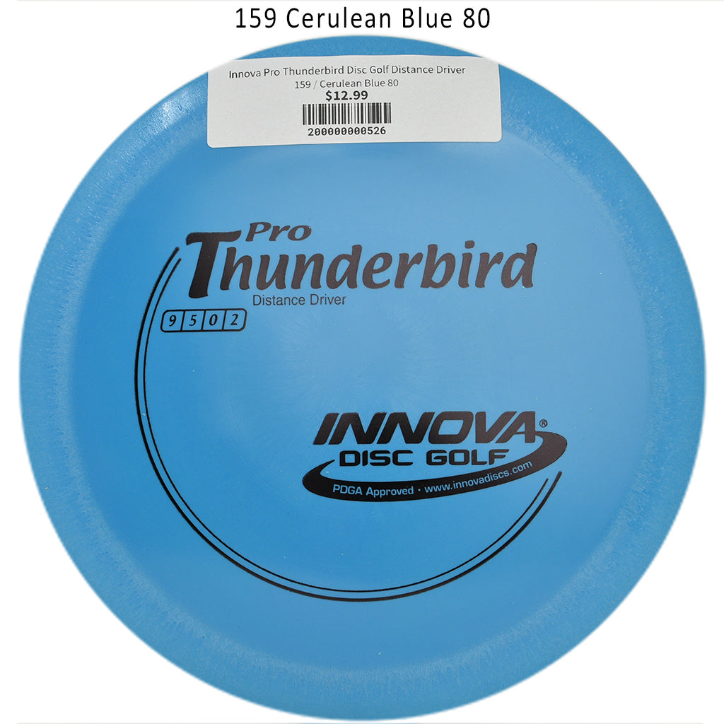 innova-pro-thunderbird-disc-golf-distance-driver 159 Cerulean Blue 80 