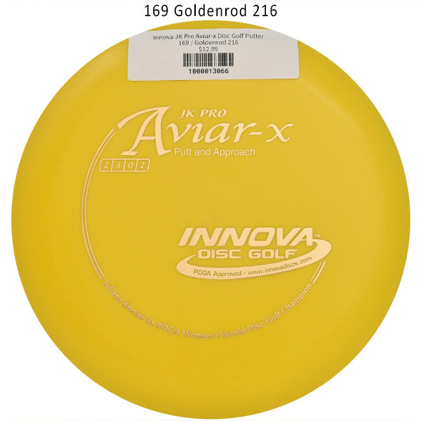 innova-jk-pro-aviar-x-disc-golf-putter 169 Snow 215
