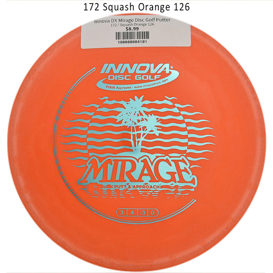 innova-dx-mirage-disc-golf-putter 172 Squash Orange 126 