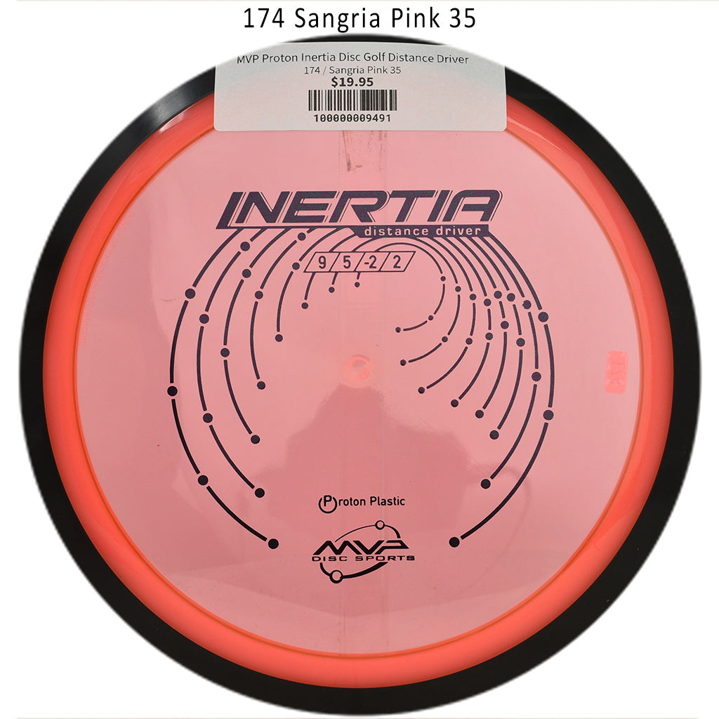 mvp-proton-inertia-disc-golf-distance-driver 174 Sangria Pink 35