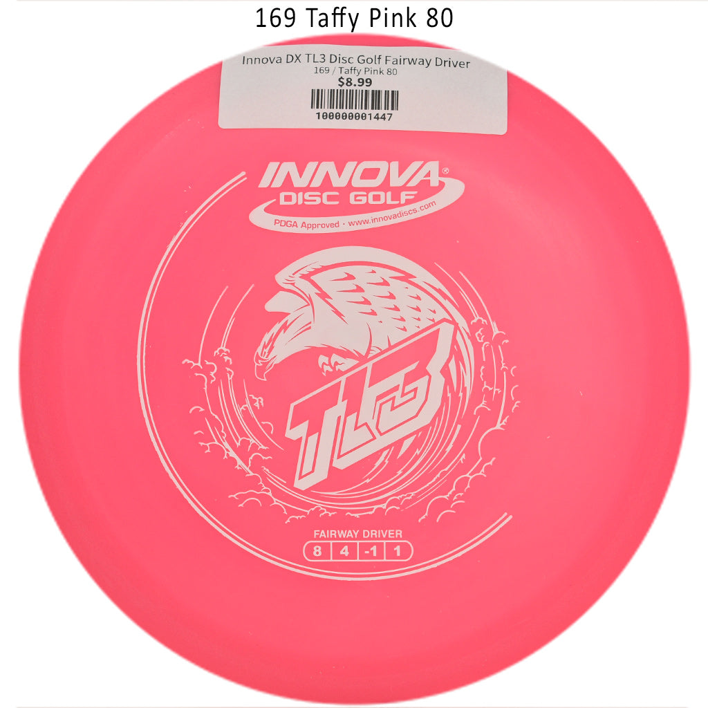 innova-dx-tl3-disc-golf-fairway-driver 169 Taffy Pink 80
