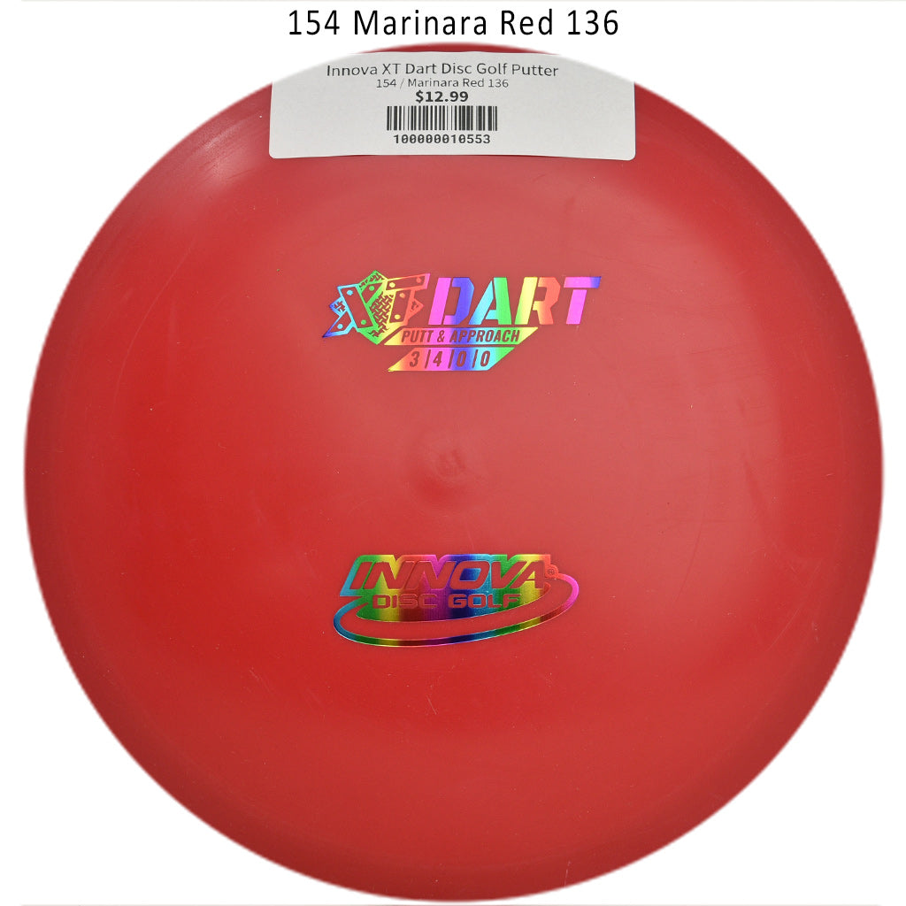 innova-xt-dart-disc-golf-putter 154 Marinara Red 136